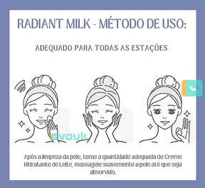 Radiant Milk - Desperte Sua Confiança com uma Pele Radiante!